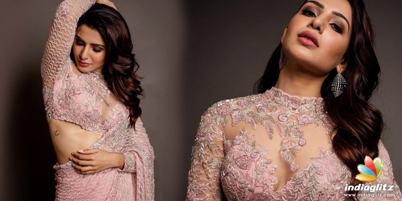 Samantha in transparent saree stuns celebrities and fans