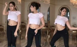 Watch video : Sayyesha Saigal kills it with her awesome dance moves!