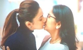 Rakul Preet's liplock with female costar creates controversy