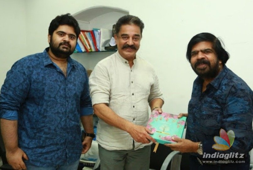 T.Rajendhar meets Kamal Haasan