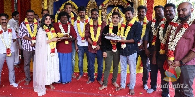 Sivakarthikeyans new movie goes on floors