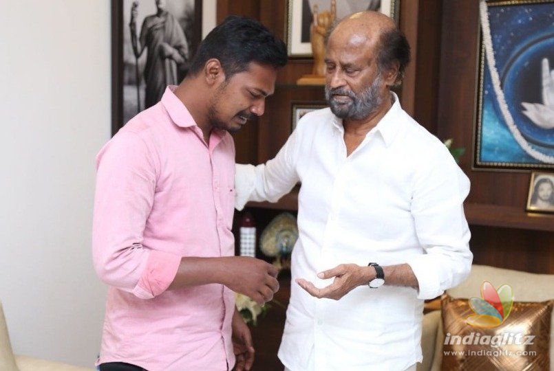 Murder accused Abhiramis husband Vijay meets Rajinikanth