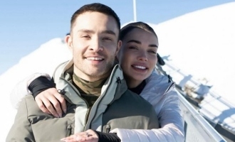 Amy Jackson Engaged in Switzerland Lover Proposal Ed Westwick Photo Viral Latest Update 