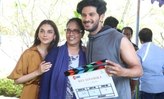 'Hey Sinamika' Movie Pooja