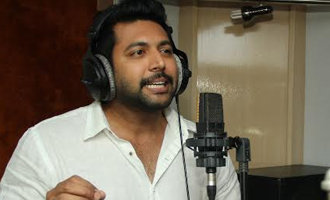 Jayam Ravi gets 'Bulb' from Trisha and Anjali