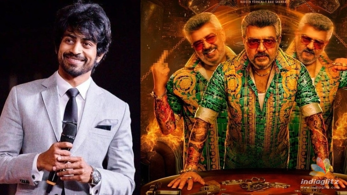 Arjun Das expresses his joy and gratitude for teaming up with Ajith Kumar! - Official