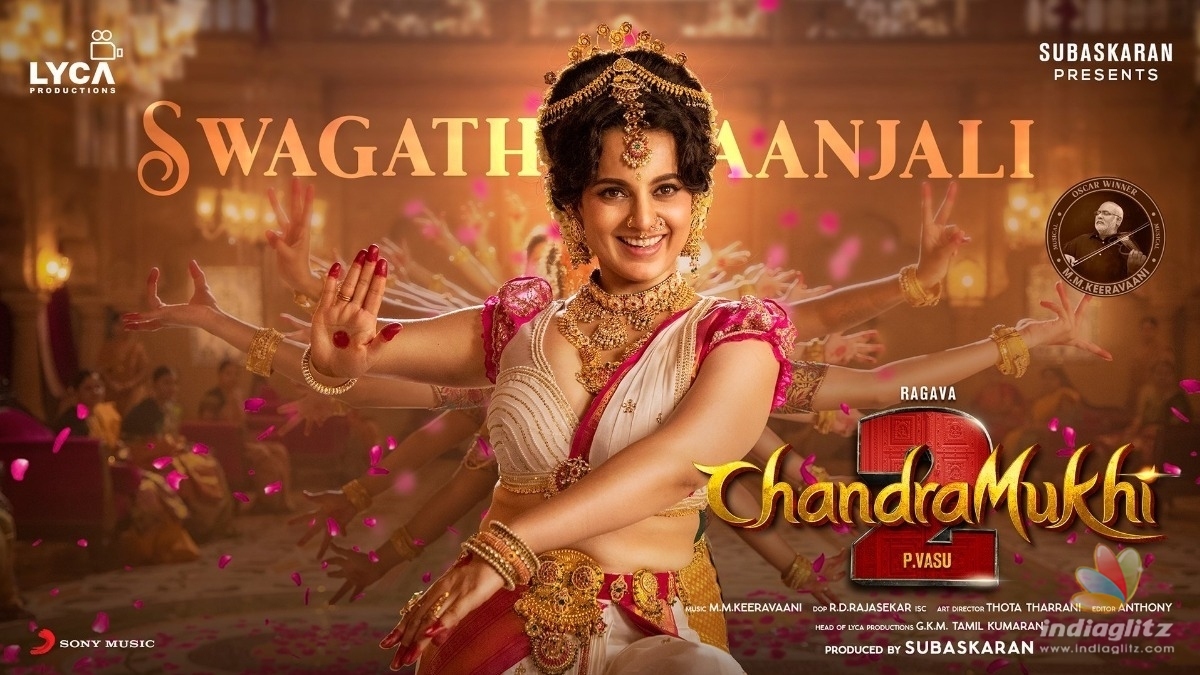 Kangana Ranaut’s graceful moves in MM Keeeravani’s tune: “Chandramukhi 2” first single is mesmerizing!