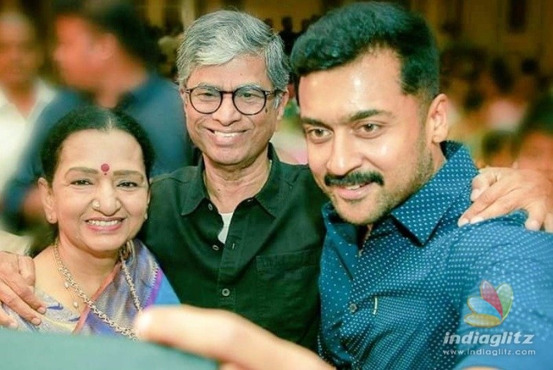 Suriyas selfie with Thalapthy Vijays parents rocks the internet