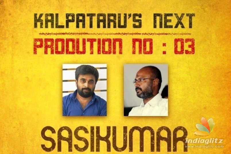 Sasikumar to start his new action thriller tomorrow