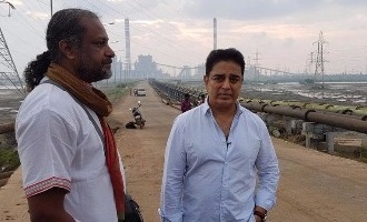 Kamal Haasan visits Ennore Creek and swings into action