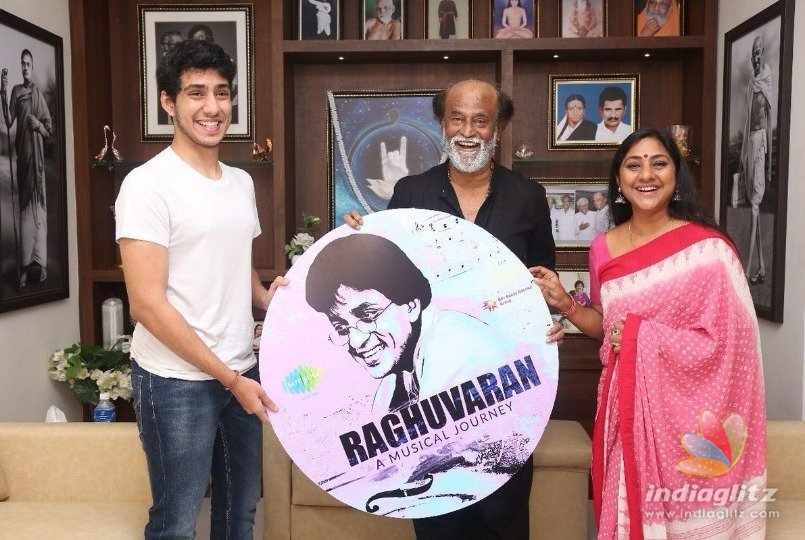 Superstar Rajinikanth releases music created by his friend Raghuvaran 