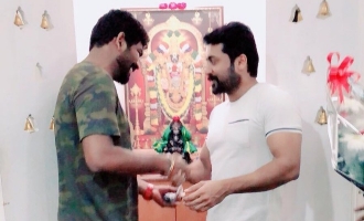 Suriya gives a grand surprise to Vignesh Shivan