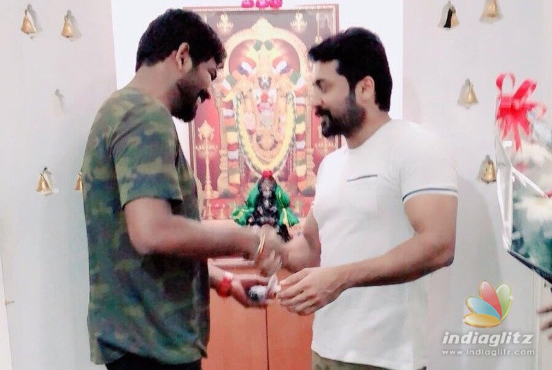 Suriyas gives a grand Anbaana surprise to Vignesh Shivan