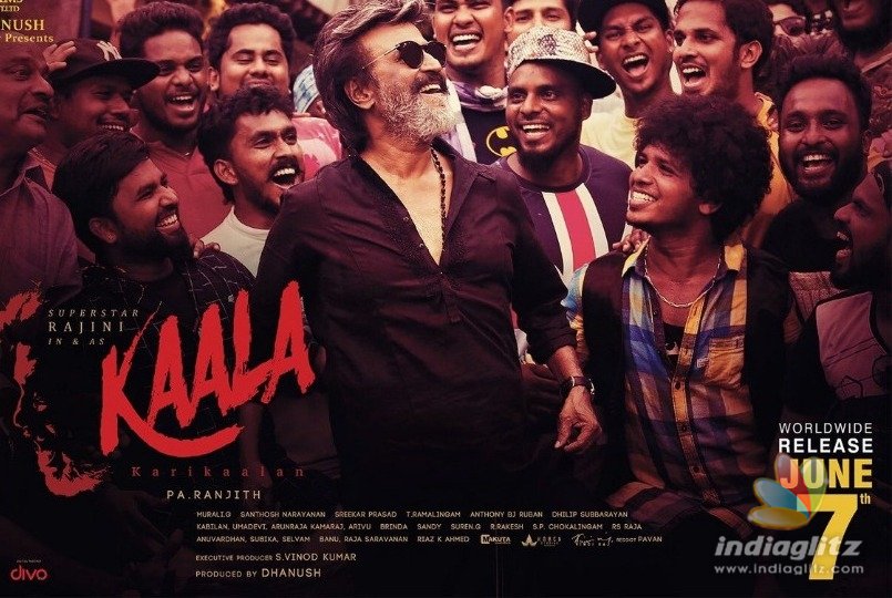 Dhanushs official announcement on Superstar Rajinikanths Kaala release date  