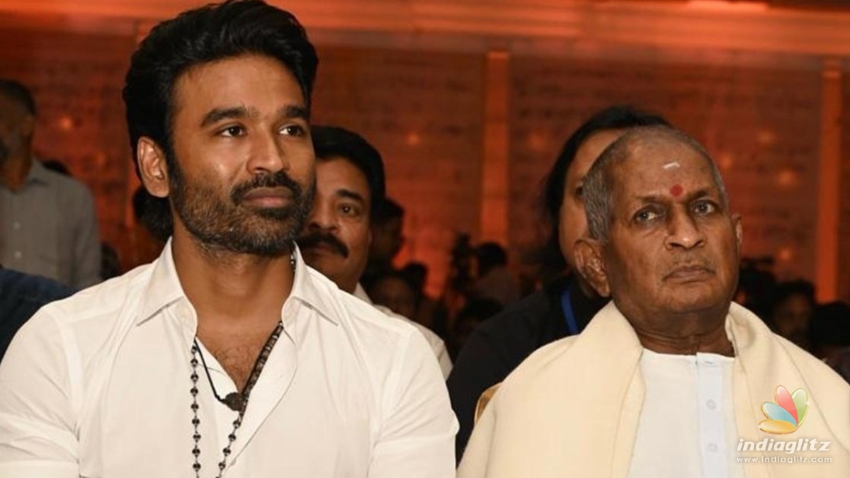 Dhanush turns emotional at ‘Ilaiyaraaja’ launch: “I wanted to act in the biopics of only two people. One of my manifests is happening now.”