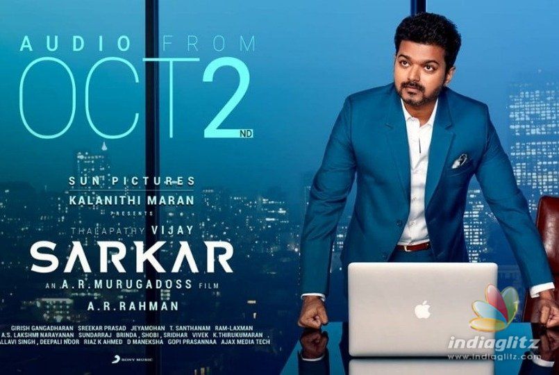 Vijay is striking and commanding in the latest Sarkar poster!