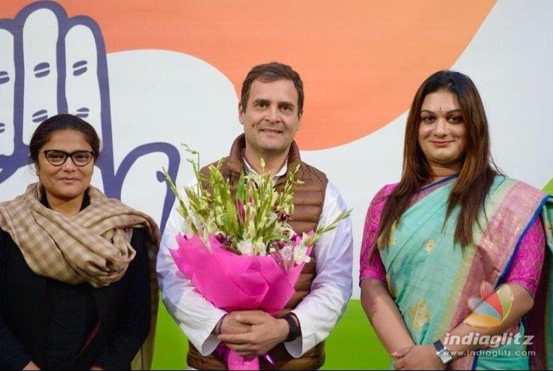 Rahul Gandhi gives Apsara Reddy highest post ever for a transgender