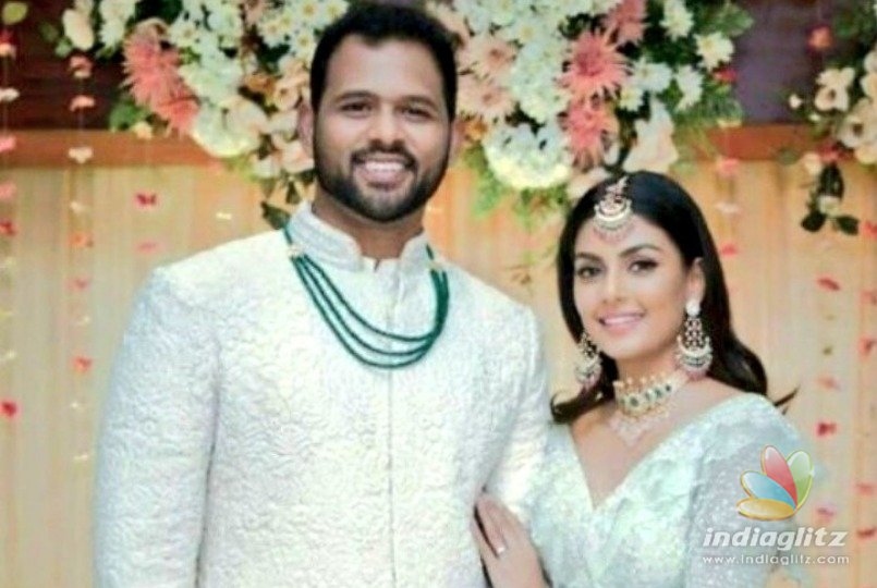 Actress Anisha engaged