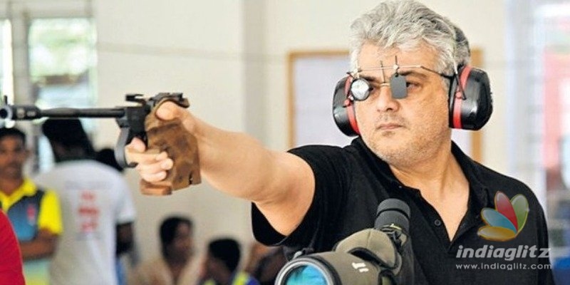 Thala Ajith conquers the rifle shooting competition