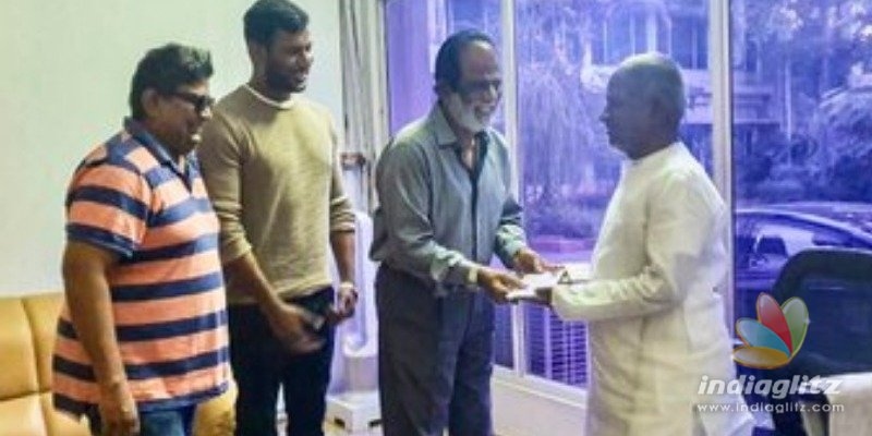 Breaking! Vishal gets Isaigniani Ilayaraja for his next