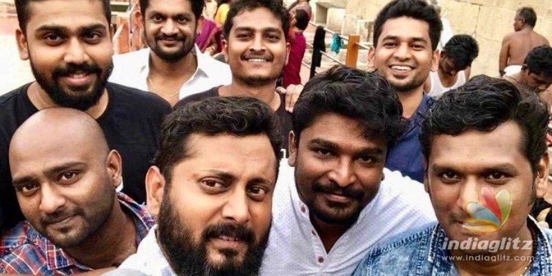 Lokesh Kanagaraja and team chillout just before Thalapathy 64 shooting