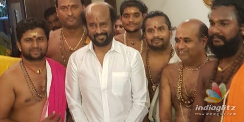 Rajini celebrated his birthday ten days in advance - details