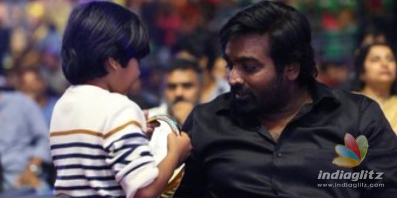 Super Deluxe Ashwanths cute birthday wish video for Vijay Sethupathi