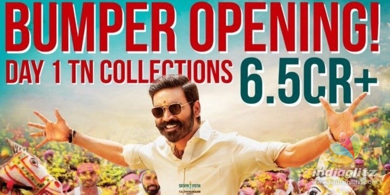 Dhanushs Pattaas fires big in spite of Thalaivars strong Darbar