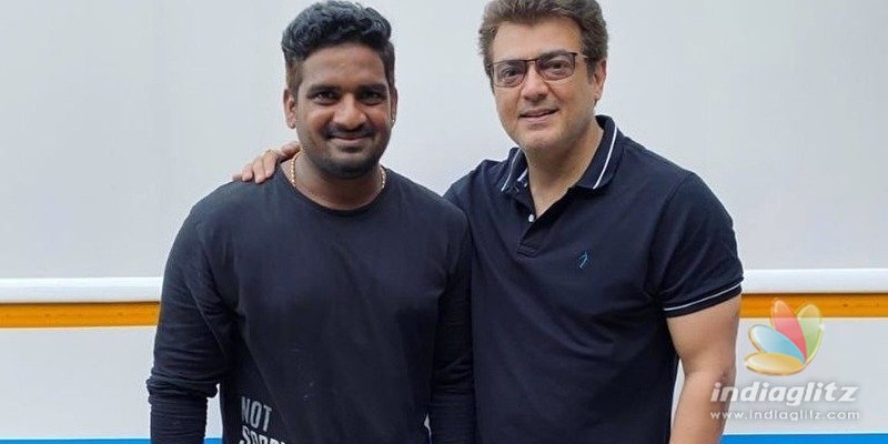 Thala Ajiths stunning fit look photos from Valimai sets turn viral!