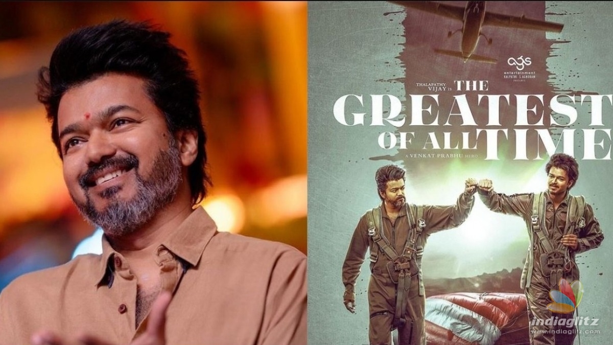 Official: Vibrant poster of Thalapathy Vijayâs âThe Greatest Of All Timeâ first single is here!