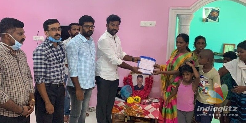 Siva Karthikeyan movie producers huge support to Havildar Palani family!