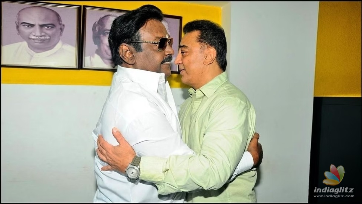 Ulaganayagan Kamal Haasan’s eulogy to his late friend Captain Vijayakanth!