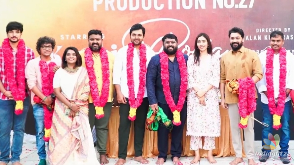 Karthi’s biggie with director Nalan Kumarasamy officially announced! - ‘Karthi 26’ pooja video