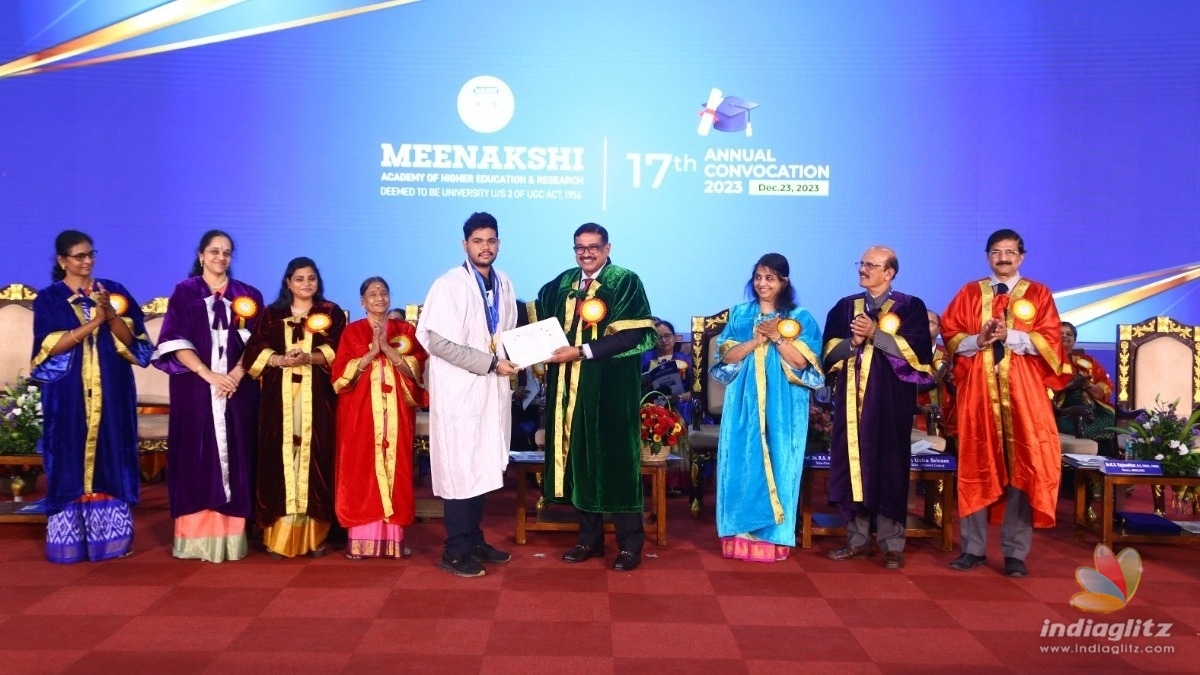 Prestigious Meenakshi Academy of Higher Education and Research celebrates 17th annual convocation