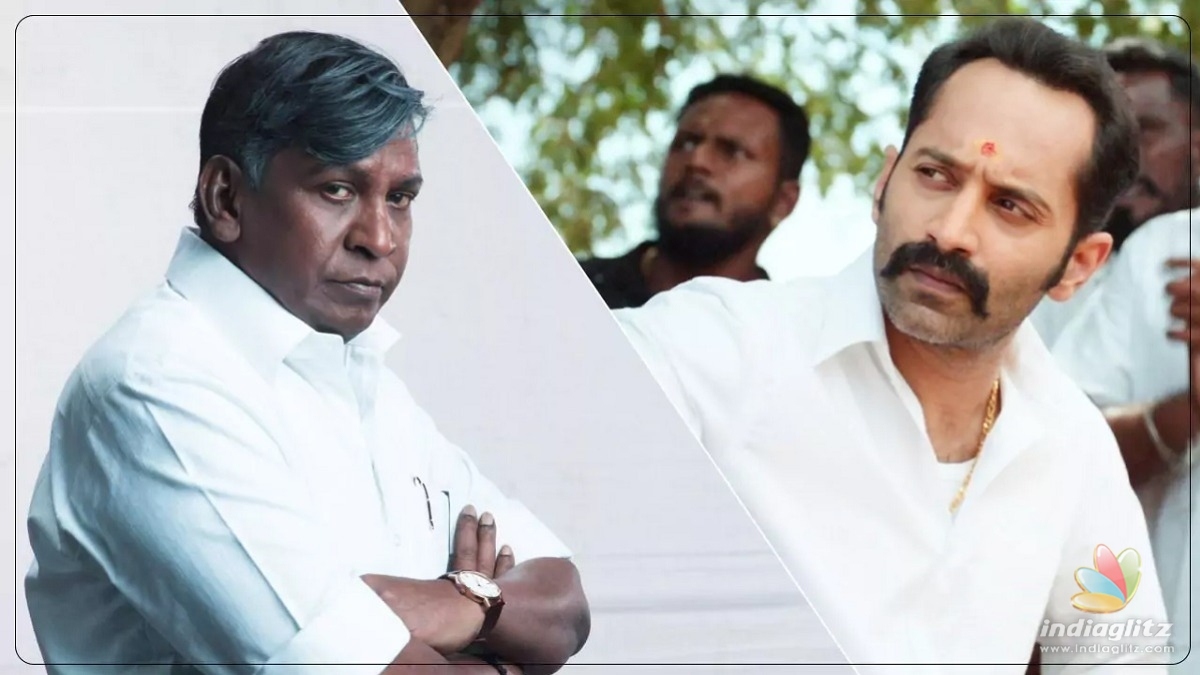 Official: First look at Vaigai Puyal Vadivelu from âMaareesanâ along with Fahadh Faasil!