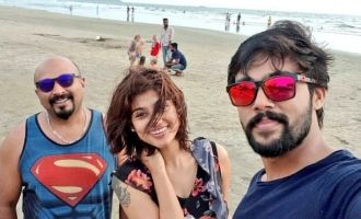 Oviya - Aarav's latest beach photo goes viral