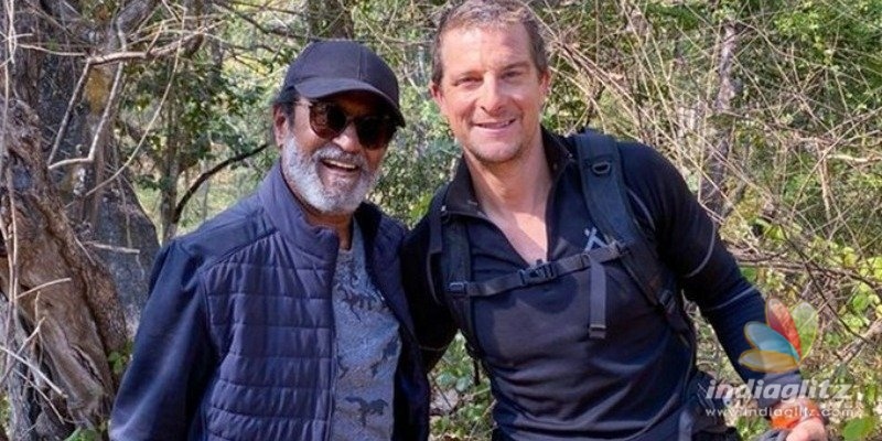 Superstar Rajinikanths awesome message to Man vs Wild, Bear Grylls