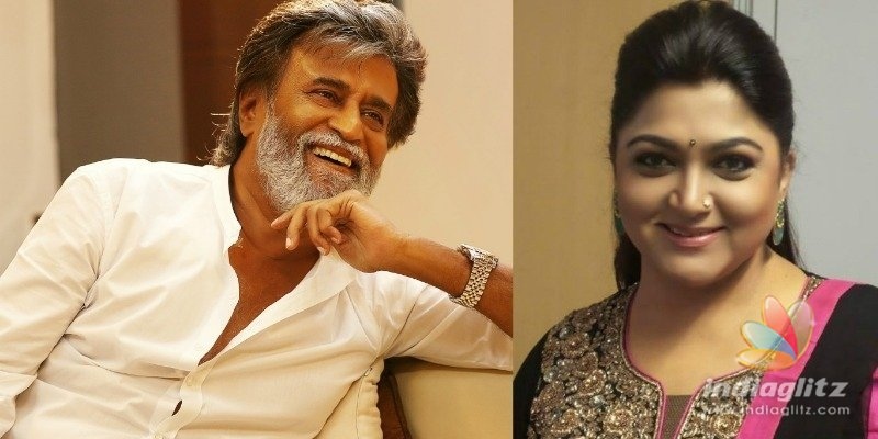 Khushbu apologizises for mistakng about Superstar Rajinikanth