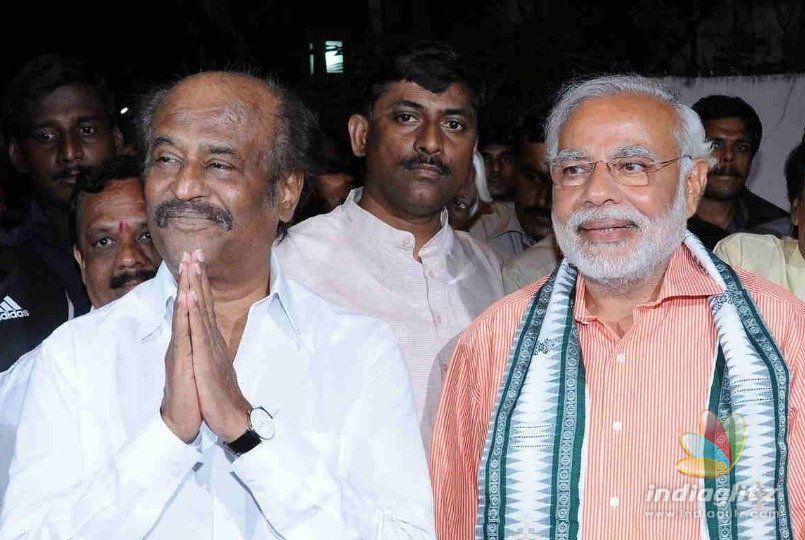 Superstar Rajinikanth hails Modi as a super power