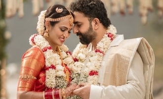 Actress Ramya Pandian ties the knot with her lover in a dreamy wedding ceremony!