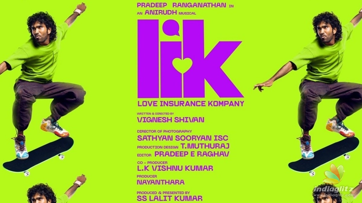 Makers of ‘Love Insurance Kompany’ introduce SJ Suryah’s character with a stunning poster!