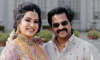 Actress Sangeetha's sweet birthday wish to her new husband Redin Kingsley!