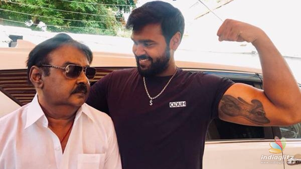 Captain Vijayakanth spills beans on his son Shanmuga Pandian’s new movie! - Deets inside