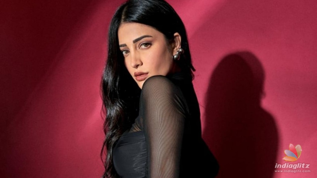 Shruti Haasan’s next film announced with a terrific first-look poster and title teaser!