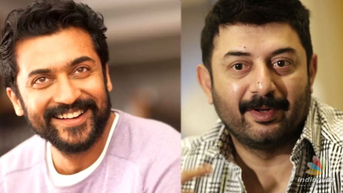 Suriya thanks and pours wishes on Arvind Swamy with a new poster! - Deets