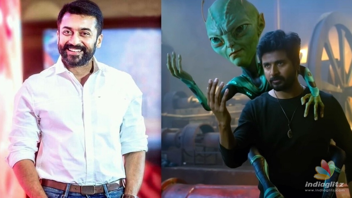 This is Suriyaâs immediate action after watching Sivakarthikeyanâs âAyalaanâ! - Check out