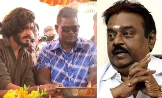 TTF Vasan visits Captain Vijayakanth's memorial after 20 days - Check what happened?