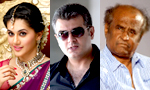 Taapsee Clarifies on Ajith and Rajinikanth