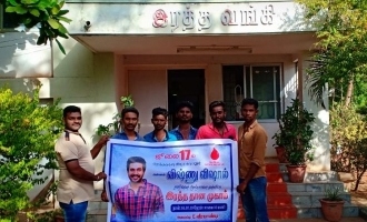 Vishnu Vishal Fans Celebrated Birthday By Donating Blood