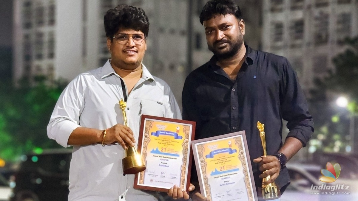 Acclaimed comedy film ‘Udanpaal’ wins big at the Chennai International Film Festival!